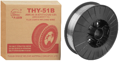 Проволока сварочная флюсовая THY-51B 1.2 мм (катушка 5 кг)