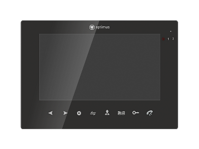 Видеодомофон AHD  , цветной, 1024x600 VMH-7.1(black)