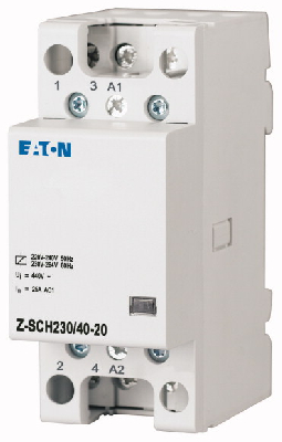 Z-SCH230/40-20 Модульный контактор 230В, 40А, 2НО