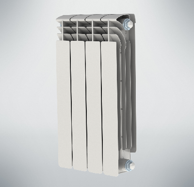Радиатор биметаллический секционный 500/100/5 боковое подключение