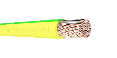 Провод силовой ПуГВнг(А)-LS 1х1,5 желто зеленый ТРТС