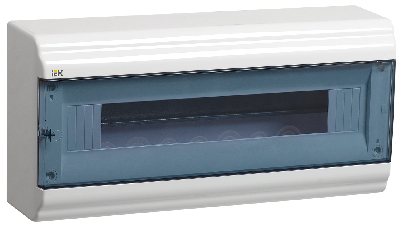 Щит распределительный навесной ЩРн-П-18 пластиковый прозрачная дверь IP41 PRIME
