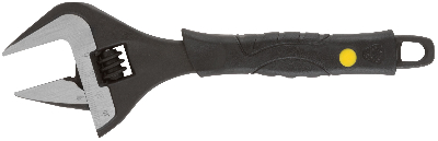 Ключ разводной ''Контур'', узкие губки, шкала, экстра увеличенный захват, ПВХ накладка на ручку 200 мм (39 мм)