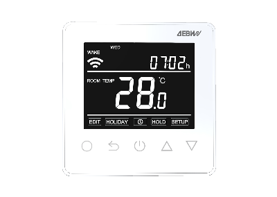 Терморегулятор для теплого пола ДЕВИ Prime программируемый, c Wi-Fi, с комбинацией датчиков, белый, 16А