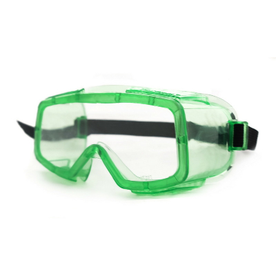 Очки защитные закрытые с непрямой вентиляцией ЗН4 ЭТАЛОН start (РС) (легкие очки в мягком корпусе с защитным стеклом из бесцветного поликарбоната, с  регулируемой наголовной лентой -5C +55C)